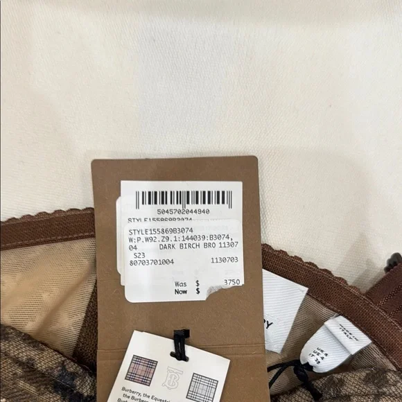 Burberry Brown and Black Lace Bustier dress - Picture 9 of 16